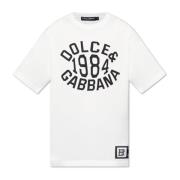 Dolce & Gabbana T-shirt med logotyp White, Herr