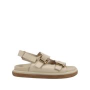 ALOHAS Harper Lädersandaler Beige, Dam