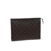 Louis Vuitton Vintage Pre-owned Canvas louis-vuitton-vskor Brown, Dam