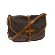 Louis Vuitton Vintage Pre-owned Canvas louis-vuitton-vskor Brown, Dam