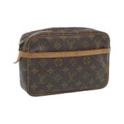 Louis Vuitton Vintage Pre-owned Canvas louis-vuitton-vskor Brown, Dam