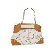 Louis Vuitton Vintage Pre-owned Canvas louis-vuitton-vskor White, Dam