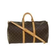 Louis Vuitton Vintage Pre-owned Canvas louis-vuitton-vskor Brown, Dam