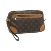 Louis Vuitton Vintage Pre-owned Canvas louis-vuitton-vskor Brown, Dam