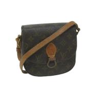 Louis Vuitton Vintage Pre-owned Canvas louis-vuitton-vskor Brown, Dam