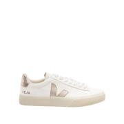 Veja Campo Chromefree Lädersneakers White, Dam