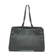 Chanel Vintage Pre-owned Laeder chanel-vskor Black, Dam