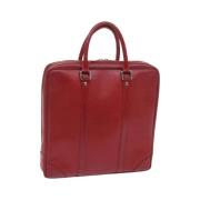 Louis Vuitton Vintage Pre-owned Laeder louis-vuitton-vskor Red, Dam