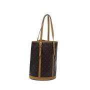 Louis Vuitton Vintage Pre-owned Canvas louis-vuitton-vskor Brown, Dam