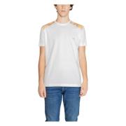 Alviero Martini 1a Classe Beige Bomull Rund Hals T-shirt Beige, Herr