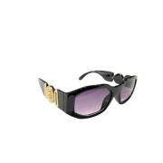 Versace Pre-owned Pre-owned Plast solglasgon Black, Dam