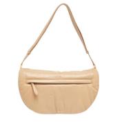 Burberry Vintage Pre-owned Laeder axelremsvskor Beige, Dam