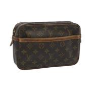 Louis Vuitton Vintage Pre-owned Canvas louis-vuitton-vskor Brown, Dam