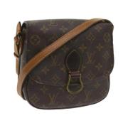 Louis Vuitton Vintage Pre-owned Canvas louis-vuitton-vskor Brown, Dam