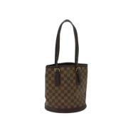 Louis Vuitton Vintage Pre-owned Canvas louis-vuitton-vskor Brown, Dam