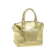 Louis Vuitton Vintage Pre-owned Laeder handvskor Yellow, Dam