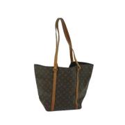 Louis Vuitton Vintage Pre-owned Canvas louis-vuitton-vskor Brown, Dam