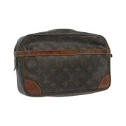 Louis Vuitton Vintage Pre-owned Canvas louis-vuitton-vskor Brown, Dam