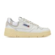 Autry Vita Lädersneakers med 4 cm Sula White, Herr