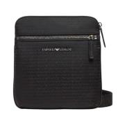 Emporio Armani Stilren Crossbody Väska Black, Herr