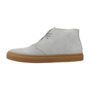 Fred Perry Suede Lace-up Boots Blue, Herr