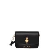 Love Moschino Svart Groda Axelväska Black, Dam