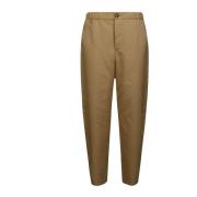 Marni Avslappnad Häst Chino Byxor Beige, Dam