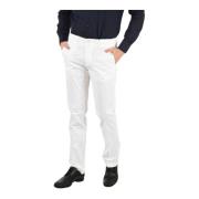 Corneliani Regular Fit Jeans Elevate Casual Wardrobe White, Herr