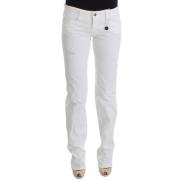 Costume National Vit Slim Fit Jeans White, Dam