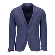 Gant Klassisk Linnejacka - Serene Blue Blue, Dam