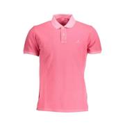 Gant Stiligt Rosa Bomullspolotröja Pink, Herr