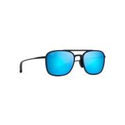 Maui Jim Blå Keokea Solglasögon Blue, Unisex