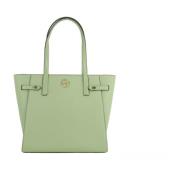 Michael Kors Carmen Large North South Tote Väska Green, Dam