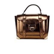 Michael Kors Manhattan Medium Top Handle Axelväska Brown, Dam