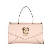 Love Moschino Rosa Handväska med Axelrem Pink, Dam