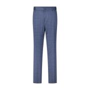 Etro Slim Fit Mönstrade Byxor Blue, Herr