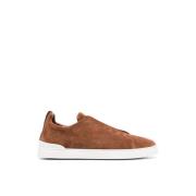 Ermenegildo Zegna Sneakers Brown, Herr