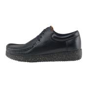 Nature Footwear Svarta Läderskor 1001-013-002 Black, Dam