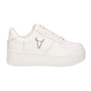 Windsor Smith Lädersneaker White, Dam