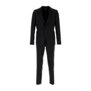 Z Zegna Midnight Blue Wool Suit Blue, Herr