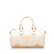 Louis Vuitton Vintage Pre-owned Laeder louis-vuitton-vskor Beige, Dam