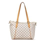 Louis Vuitton Vintage Pre-owned Canvas louis-vuitton-vskor White, Dam