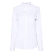 Ermanno Scervino Chic Mens Shirt White, Dam