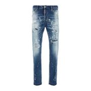 Dsquared2 Cool Guy Stretch Denim Jeans Blue, Herr