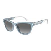 Emporio Armani Stiliga Solglasögon Ea4227U 609611 Blue, Unisex