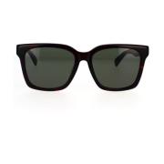 Gucci Stiliga Wayfarer Solglasögon Gg1175Sk 004 Black, Unisex