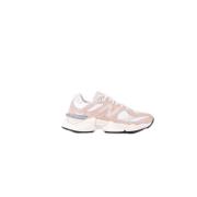 New Balance Rosa Mocka Canvas Sneakers Pink, Dam