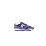 Saucony Logo Sneakers Mocka Canvas Gummisula Blue, Herr