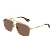 Dolce & Gabbana Stiliga solglasögon Dg2303 02/73 Yellow, Unisex