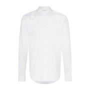 Alexander McQueen Vita Skjortor för Män Aw24 White, Herr